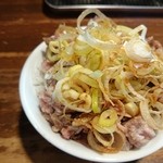 兎に角 - 2014.8.3 刻みチャーシュー丼小盛　250円