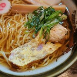 旬采 zio - あっさり煮干しそば 卵焼き