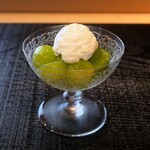 蒼菓 - ☆岡山県 ミライノウエン シャインマスカット＆フロマージュブランのムース(*^^)v☆