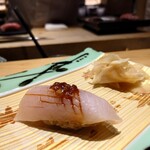 吉祥寺 鮨 天ぷら いわい - メカジキ　玉ねぎ醤油◎◎