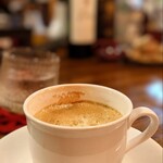 PEPE ROSSO - イタリアンローストされた豆をお店で挽いているとの事♪