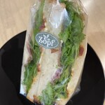 バックシュトゥーベ ツオップ - 生ハムサンド　¥520