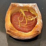 バックシュトゥーベ ツオップ - 桃の赤ワイン煮　¥430