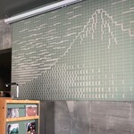 SIDE STAND - お約束の富士山はタイルになってした