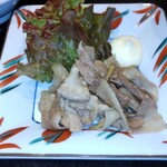 瀬戸内味覚処 芸州 本店 - 豚のしょうが焼き