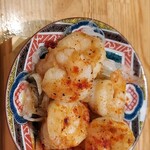 大衆スタンド 神田屋 - ガーリックシュリンプ