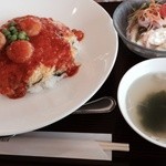 レストラン アヴァンクール - Aランチ、天津セット税込900円！