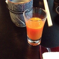 和食 浮橋 - まずは野菜ジュース