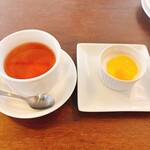 アルベロ - パンナコッタと季節のティー