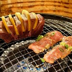 0秒檸檬沙瓦 仙台內臟燒肉酒場 Tokiwa-tei 新潟站前店 - 肉塊レモン牛タンと特上カルビ