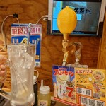 0秒檸檬沙瓦 仙台內臟燒肉酒場 Tokiwa-tei 新潟站前店 - 各卓にあるサーバーで注ぎます！