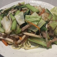 美林華飯店 - 牛肉焼きそば