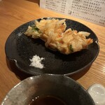 サクラ - 桜エビと筍と新玉葱のかき揚げ