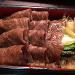 よしはし - 上あみ焼弁当（ロース）3780円