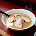 熊さん札幌ラーメン - みそラーメン＋バター＋チャーシュー