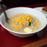 熊さん札幌ラーメン - 塩ラーメン＋バター＋コーン