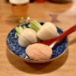 夜ノ焼魚 ちょーちょむすび - 