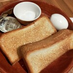 びっくりドンキー - 熱々の茹で卵や(笑)