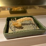 新宿 天麩羅 鮨 きた川 - 車海老