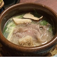 京懐石 みのきち 新宿住友店 - 松茸と神戸牛の吉兵衛鍋