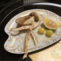 京懐石 みのきち 新宿住友店 - 松茸炭火焼き