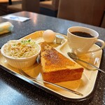 カフェ・ド・らら - 料理写真:きなこトーストモーニング　500円