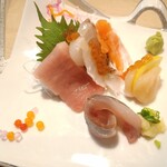 すし酒場 握わい - 上刺身五種盛