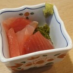 すし酒場 握わい - まぐろめかぶ