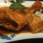 海庵 勇魚 - この味付けと煮汁が脂がのった新鮮な魚を贅沢にします。煮汁をご飯にかけるのがツウな食べ方。