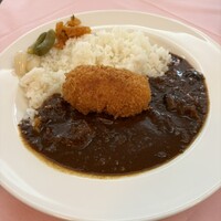ブラッスリー ドンピエール - 黒毛和牛の特製カレー＋カニクリームコロッケ〈準備完了〉