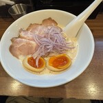 中華蕎麦 葛 - あわい蕎麦(味玉・チャーシュートッピング) 