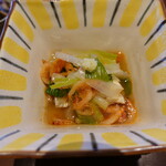 林屋 - うるい、湯葉、桜海老の浸し