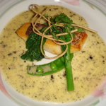 ル・ボ・ヴィラージュ - 真鯛のポワレ　スープ仕立て、ケーパー風味