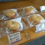 ポムミェル - サンドしたベーグル色々