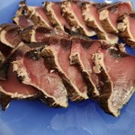 藁焼き鰹たたき 明神丸 - 初鰹腹