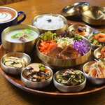 73 chungdam - 料理写真:韓国式ランチセットのスラサン★限定食のため要予約！