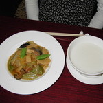 雅秀殿 - お薦め海鮮ランチ-1000円 (2010.4)