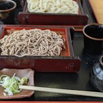 列車レストラン・清流 - もりそば　700円