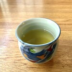 三笠庵 - 日本茶までサービスしていただきました