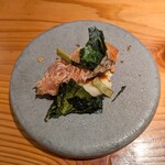 裕の輪 - 甘鯛　男爵マッシュポテト　セコガニ　パリパリ小松菜