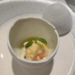 エートルアレーズ - ホワイトアスパラのブランマンジェ