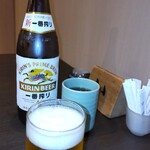 瀬戸内味覚処 芸州 本店 - キリン一番搾り瓶ビール