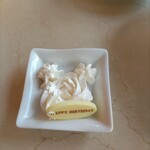 リストランテ　ディ・カナレット - お誕生日の生クリームプレートをサービス