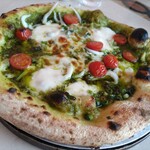 リストランテ　ディ・カナレット - おすすめピザ 白魚とジェノベーゼピザ