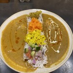 Gambheer - チキンダンサックとアンドラチェペラのパクチー抜き