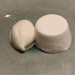 蒼菓 - 『デセール②』
      
      ・シチリア州アーヴォラ産アーモンドのブランマンジェ
      
      ・自家製練乳入りジャージー牛乳のソルベ