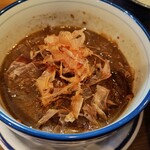 濃厚つけ麺 天晴 - 中にメンマが居ます