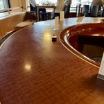 六盛　スフレ・カフェコーナー茶庭 - 