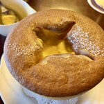 六盛　スフレ・カフェコーナー茶庭 - 