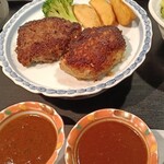 ステーキ厨房 紅花 - ツインバーグ定食